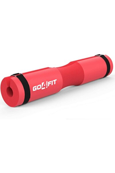 GO4FIT Squat Bar Protection, Barbell Pad, red