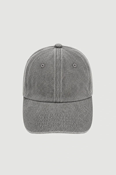Gusto Denim Cap Hat - Brown