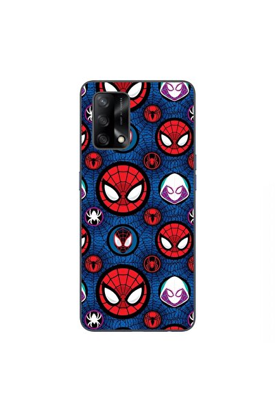 OEM Husa compatibila cu Oppo A74 4G Silicon Gel Tpu Model Spiderman Face Pattern