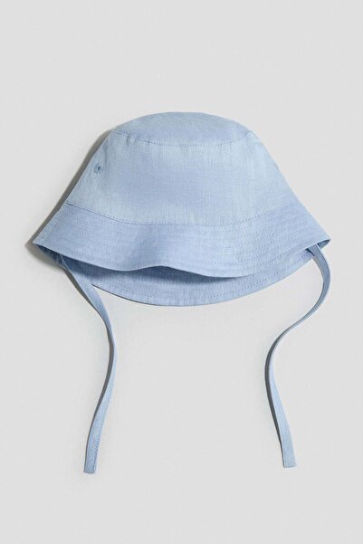 H&M Linen bucket hat