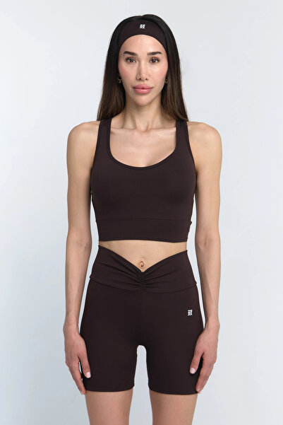 zynexonline VYBE Cut-Out Crop & V-Form Şort Seti