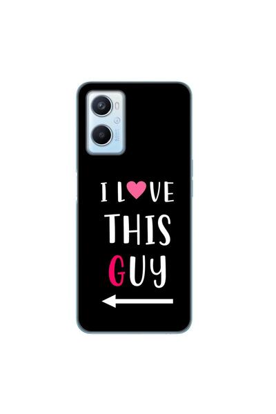 OEM Husa compatibila cu Oppo A96 4G Silicon Gel Tpu Model Cupluri I love This...