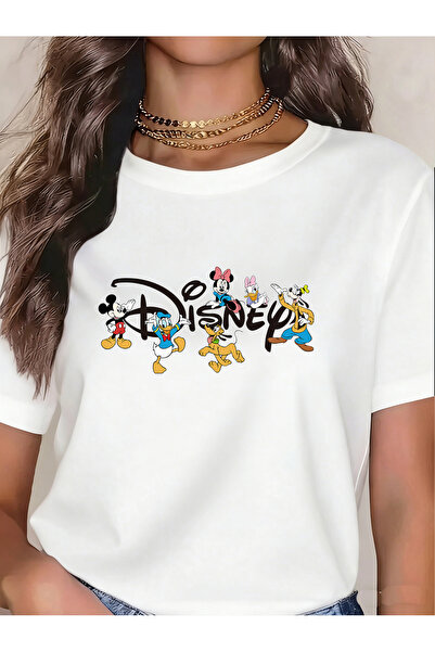 SAUDI DISNEYLAND disneyland Men and Women's 100% Cotton T-Shirt - Oversized C...