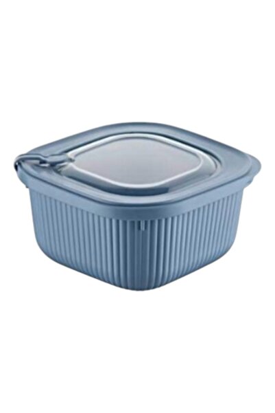 OEM Max Home Δοχείο Φαγητού Πλαστικό Τετράγωνο Σε 4 Χρώματα 600ml LOCK &amp; ...