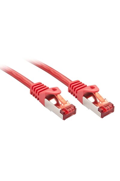 LİNDY Cablu Patch Cat6 S/FTP Basic roșu 0.30m