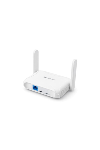 Qoltec Router Acasă și Călătorii 4G LTE WiFi 6 |   AX300 |   2.4GHz |   Anten...