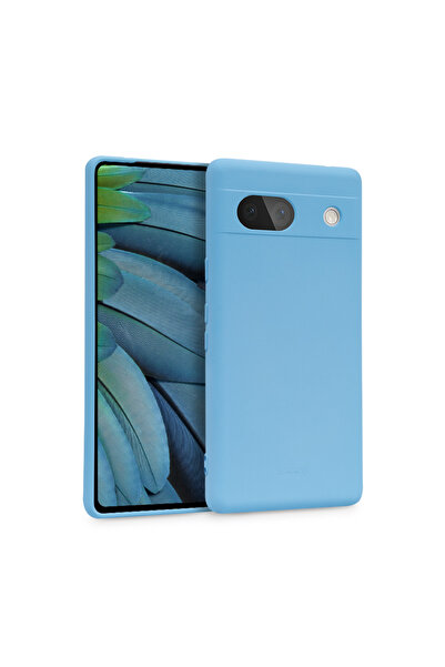 Crong Husă colorată - Etui Google Pixel 7A (albastru)