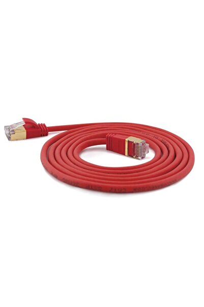 Wantec Cablu patch SSTP CAT7 Ste. CAT6a d=4mm 5,00m rot