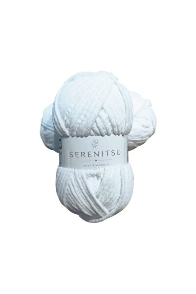 Serenitsu Fir de catifea pentru pătură - 2 role, Total 500 grame, fir moale d...