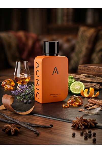 AURIC Kavan EDP – 100ml Premium Men’s Niche Perfume – Smoked Whiskey, Rugged ...