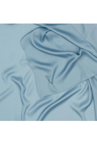 Picasso Crystal Scarf Turquoise Blue