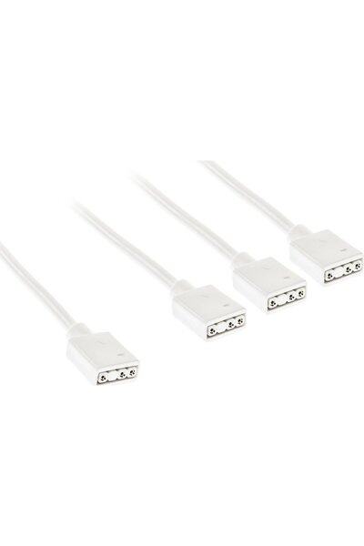 Kolink Cablu splitter ARGB 1 la 3 - 30cm, alb