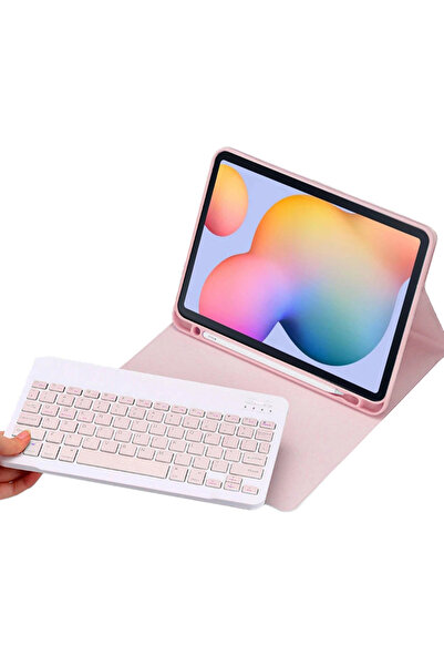 Strado Husă cu tastatură pentru Samsung Galaxy Tab S6 Lite - CFS6L (R√≥≈ºowe)