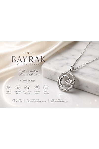 Niormiagifts Moon Star Necklace with Zircon Stone, Shiny Silver Tone Women's ...
