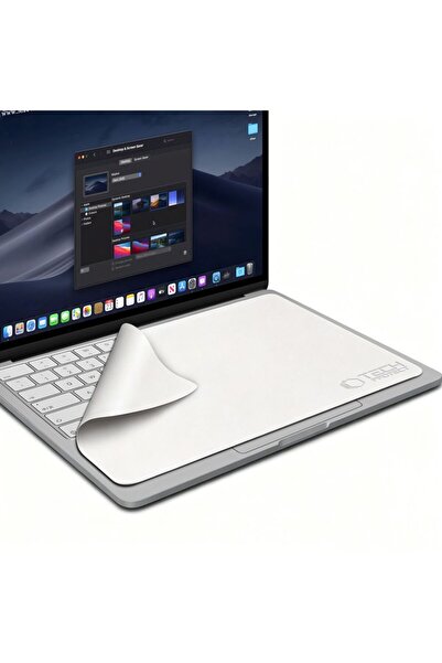 Tech-Protect Lavetă de lustruit pentru ecran laptop 13-14 gri