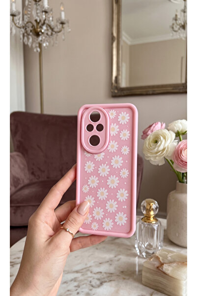 TechTrove Honor 200 Pro Papatya Desenli Silikon Telefon Kılıfı Darbe Korumalı...