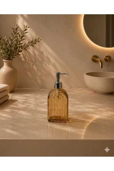 balsa group Mrk model colored thick glass liquid soap dispenser 450ml