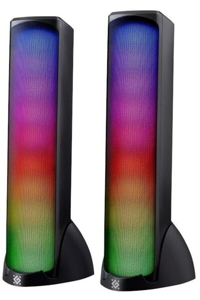 Defender G≈Ço≈õniki SKYPULSE 2.0 10W Bluetooth USB pod≈õwietlenie RGB
