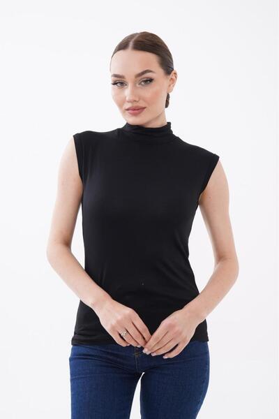 bykombincim Yarım Boğazlı Balıkçı Yaka VİSKON Sıfır Kol body VİSKON