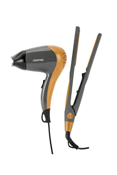 Geepas GHF86074 2-in-1 Hair Dryer & Hair Straightener