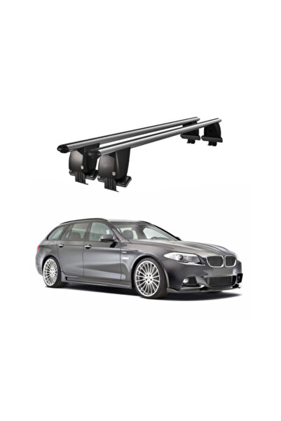 OEM Aluminum car trunk crossbars compatible with smooth roof BMW 5 Series F11...