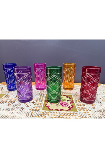 Paşabahçe Kesme İşlemeşi 6lı Bardak 250 ml