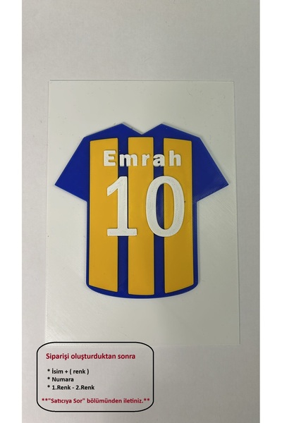 Sevdiğiniz spor kulübü'nün formasının şeklinde küçük fotoğraf. ( Çift renk )) 13cm X 18cm