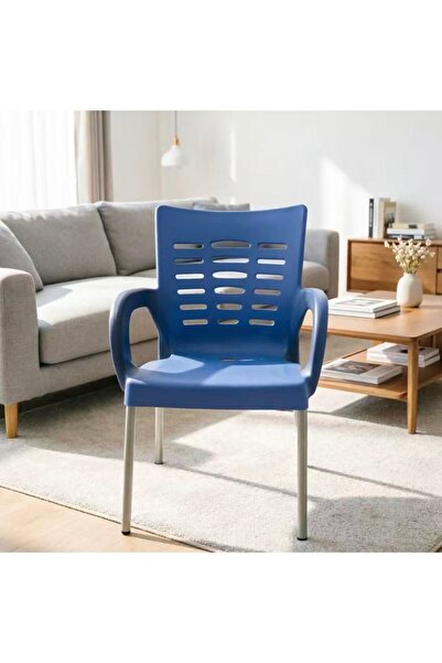Bleco Minimalist Hollow Armrest Leisure Backrest Chair
