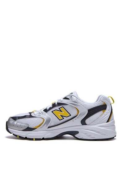 New Balance x Staud 530 Casual Sneakers White/Yellow