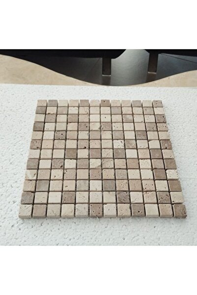 SİPAHİMARBLE Traverten Eskitme Mozaik 30x30 Fileli