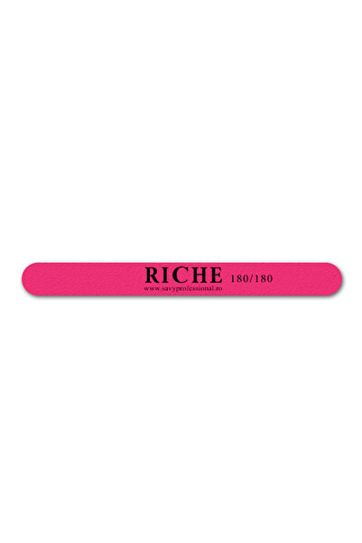 OEM Set of 50 thin wooden pink nail files, 180/180, Riche