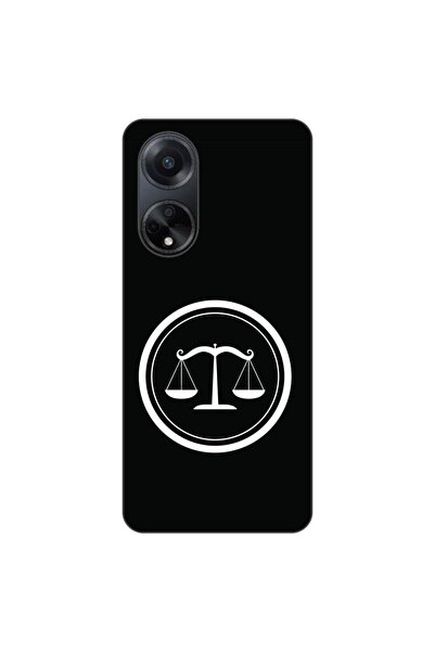 OEM Case compatible with Oppo A98 5G Silicone Gel Tpu Pattern Scales of Justice
