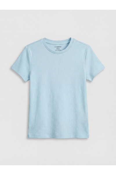 LC Waikiki Tricou cu guler rotund pentru fete