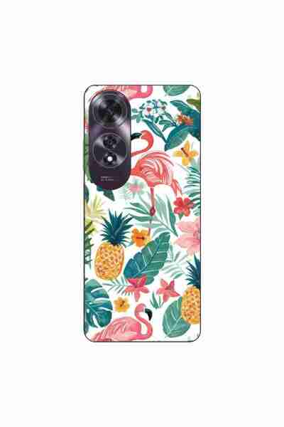 OEM Husa compatibila cu Oppo A60 4G Silicon Gel Tpu Model Tropical Pattern