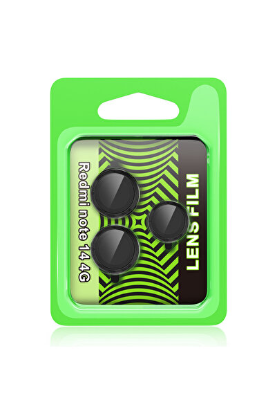 Twin Store Redmi note 14 4g raze metal camera lens - black