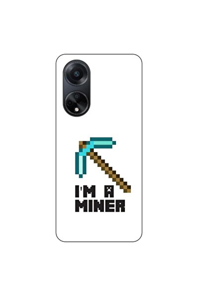 OEM Husa compatibila cu Oppo A98 5G Silicon Gel Tpu Model Minecraft Miner