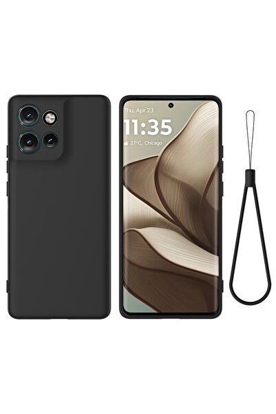 sscase Solid Color Θήκη Σιλικόνης Black (Motorola Edge 50 Neo/Edge 60 Neo)