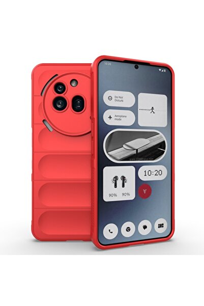 sscase Magic Shield Θήκη Σιλικόνης Red (Nothing Phone (3a) Pro)