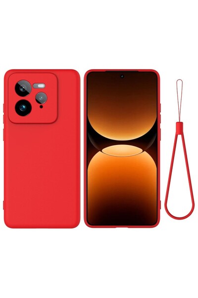 sscase Solid Color Θήκη Σιλικόνης Red (Realme GT 7 Pro 5G)