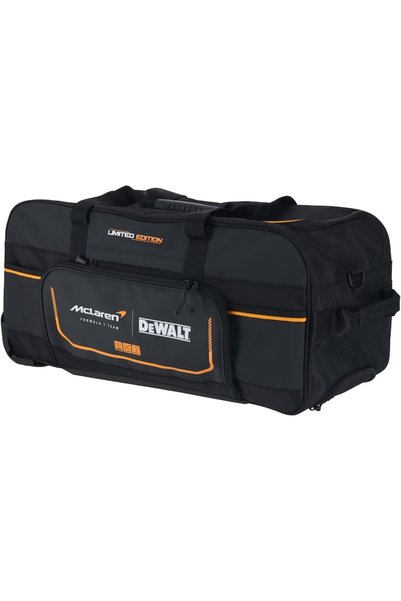 Dewalt DWST83522-9 Geantă universală tip duffle cu roți, Ediție limitată McLaren, mâner extensibil