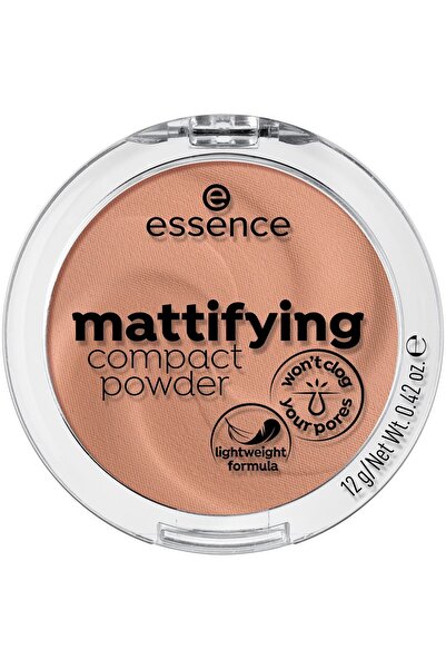 Essence Essence, Pudră compactă matifiantă, 02, Bej moale, 12 g