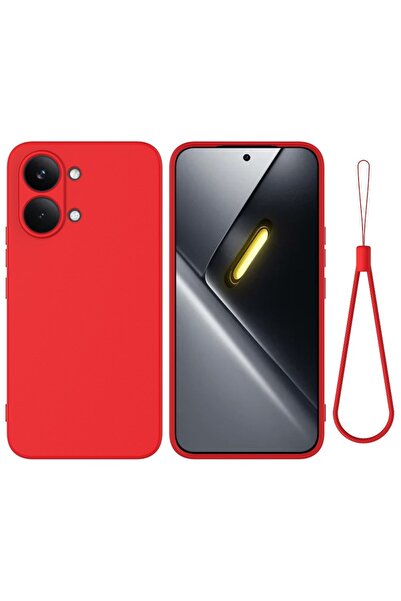 sscase Solid Color Θήκη Σιλικόνης Red (Xiaomi Poco X8 Pro Max 5G)