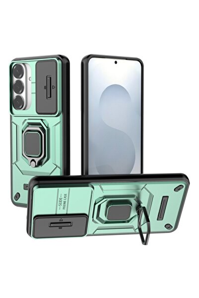 sscase Sliding Camshield Σκληρή Θήκη με Δαχτυλίδι Green (Samsung Galaxy S26 P...