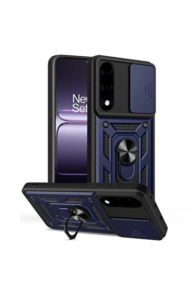 sscase Sliding Camera Σκληρή Θήκη με Δαχτυλίδι Blue (OnePlus Nord 5 5G)