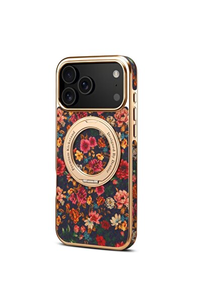 sscase Floral MagSafe Σκληρή Θήκη με Δαχτυλίδι Midnight Blue (Apple iPhone 17...