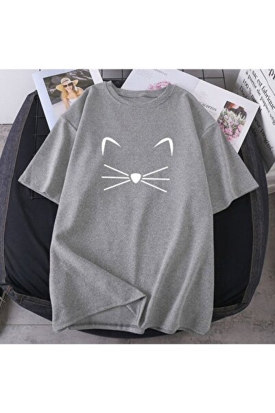 bellanova Unisex Oversize Printed T-Shirt Streetwear Comfortable Fit Daily Pr...