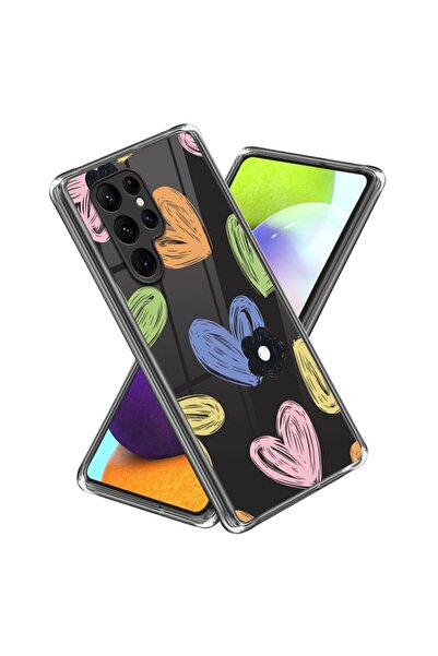 sscase Drawing Pattern Θήκη Σιλικόνης Colorful Love (Samsung Galaxy S24 Ultra...