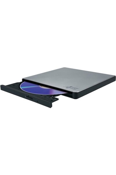 LG Unitate DVD externă Hitachi-LG GP57ES40, Subțire, 8x, USB 2.0, Argintiu, V...