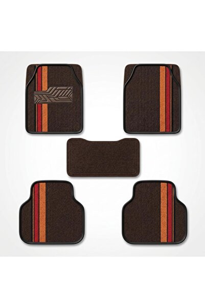 Auto Family FZE 5 Pcs Carpet Car Floor Mats, Universal Fit Auto Floor Liners ...