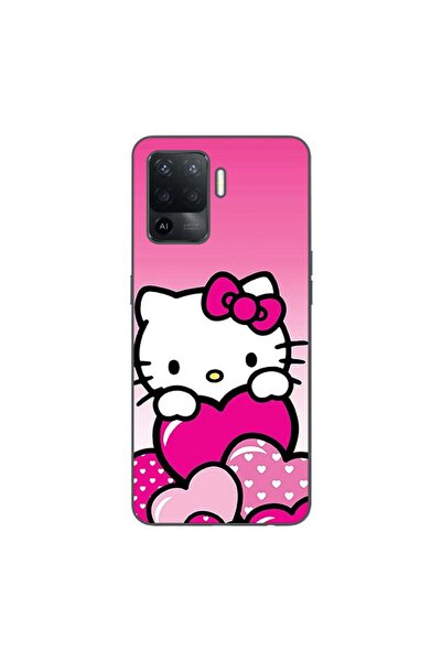 OEM Husa compatibila cu Oppo Reno5 Lite Silicon Gel Tpu Model Hello Kitty Pin...